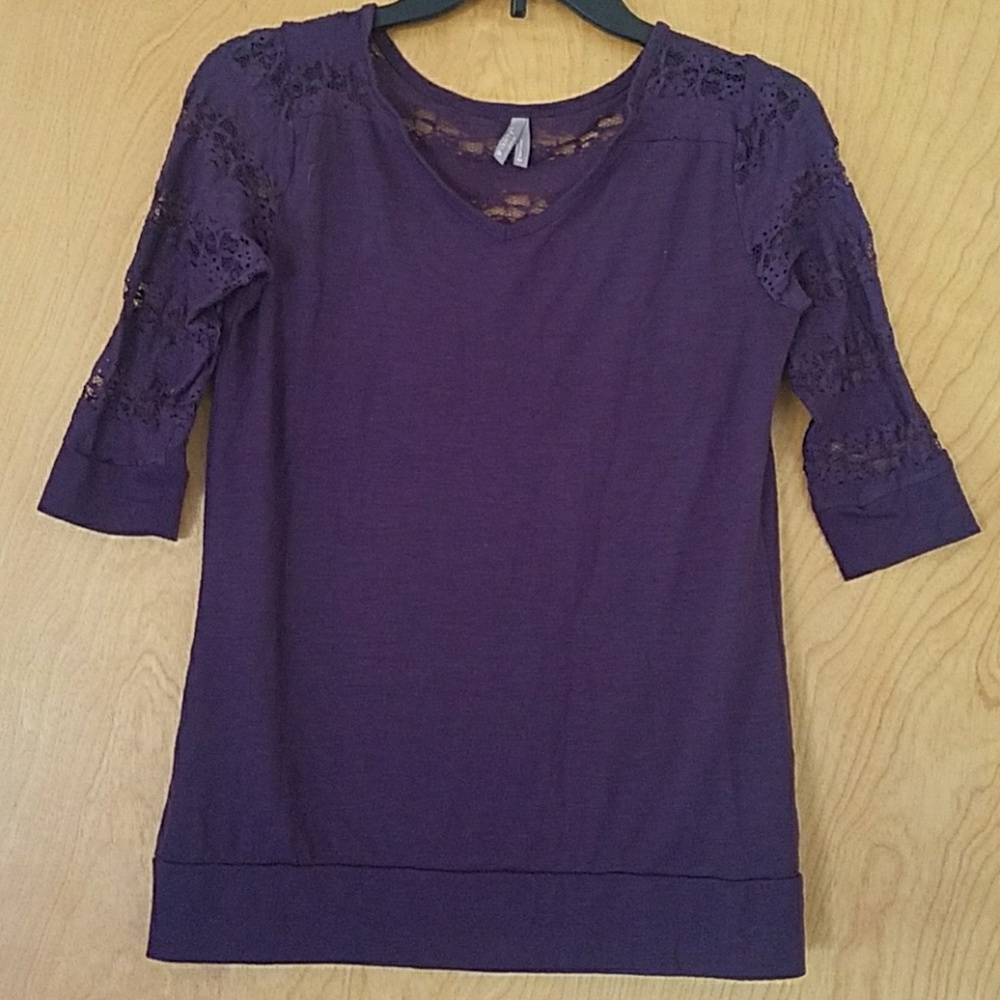 Vanity Purple Blouse